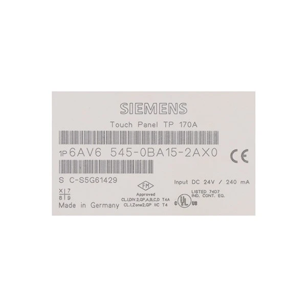 6AV6545 0BA15 2AX0